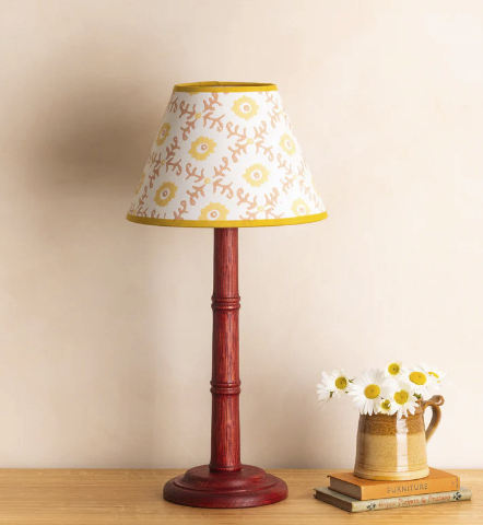 Red Lamp Base: Adding a Pop of Color to Your Interior Decor